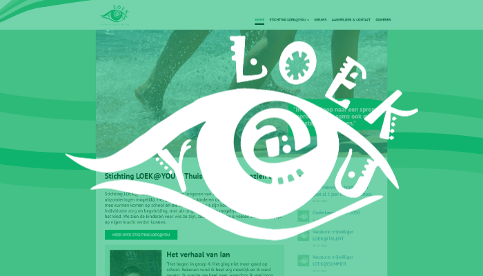 Nieuwe homepage Loek@You